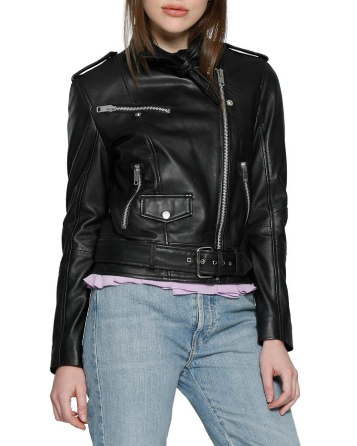 Christina Buckle Leather