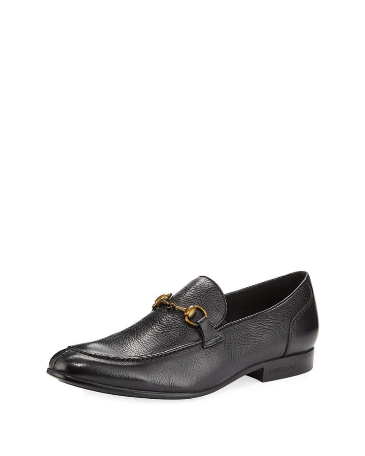 Men's Pebbled Horsebit