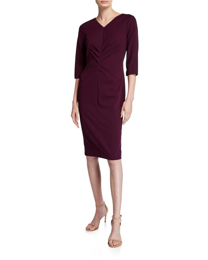 Ruched-waist