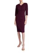 Ruched-waist