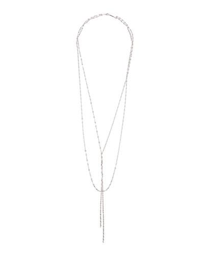 14k Long Mega Blake Y-drop Necklace