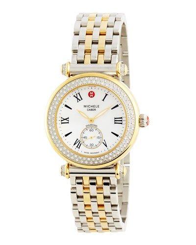 Caber Two-tone Diamond Watch Head