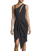 Henson Faux-wrap Dress