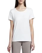 Petite Stretch Organic Cotton Tee