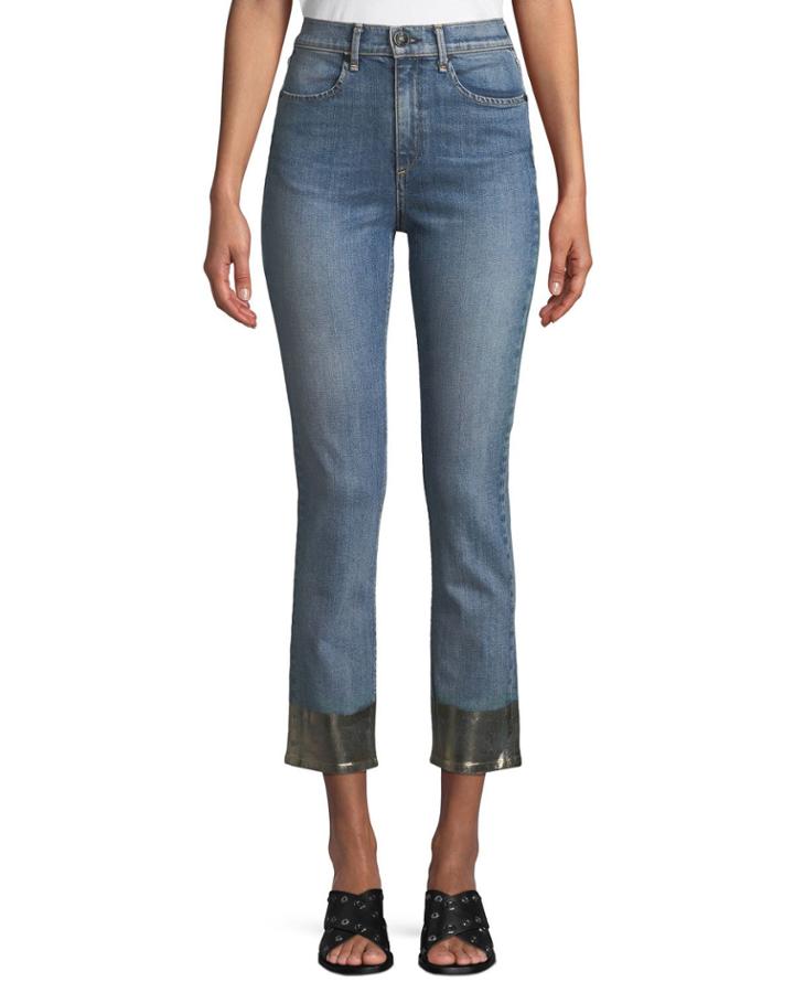 Ankle Cigarette Jeans W/
