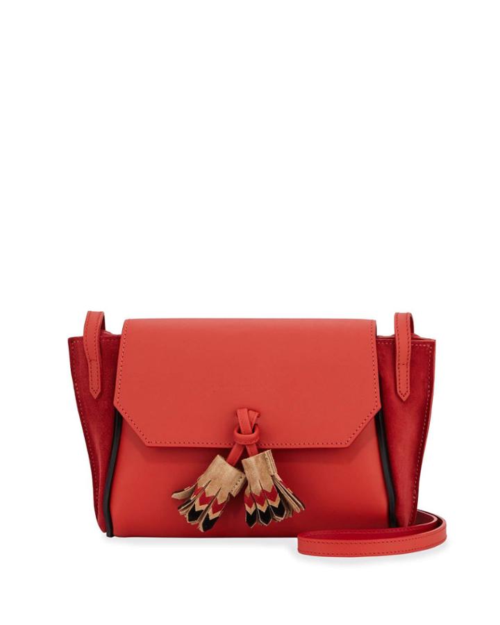 Penelope Massai Leather Crossbody Bag