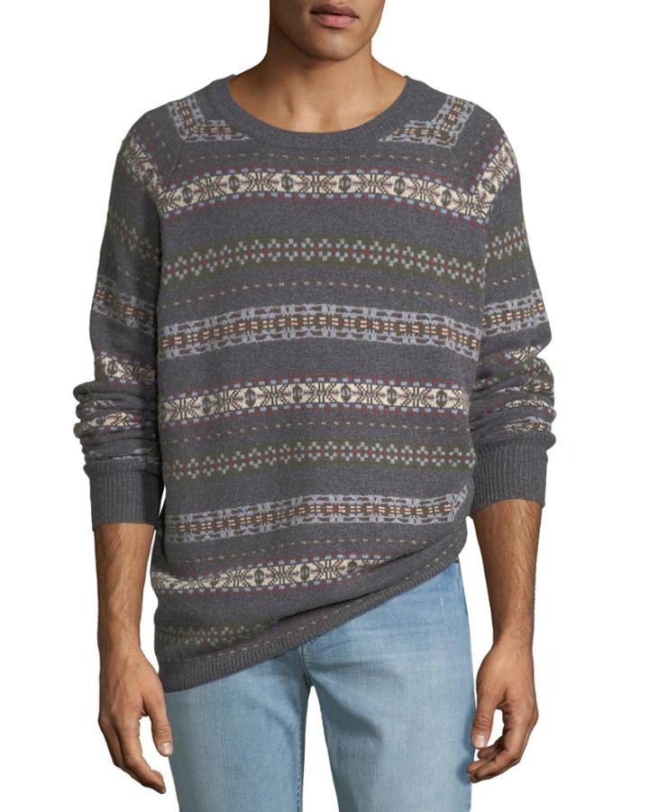 Men's Fair Isle Crewneck