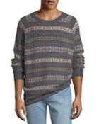 Men's Fair Isle Crewneck