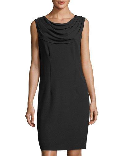 Cowl-neck Draped-back