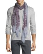 Cashmere-blend Star-print