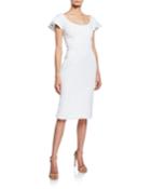 Bandage Jersey Scoop-neck