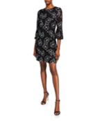 Floral Bell-sleeve Lace