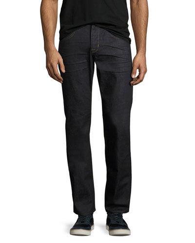 Byron Straight-leg Denim Jeans, Blue