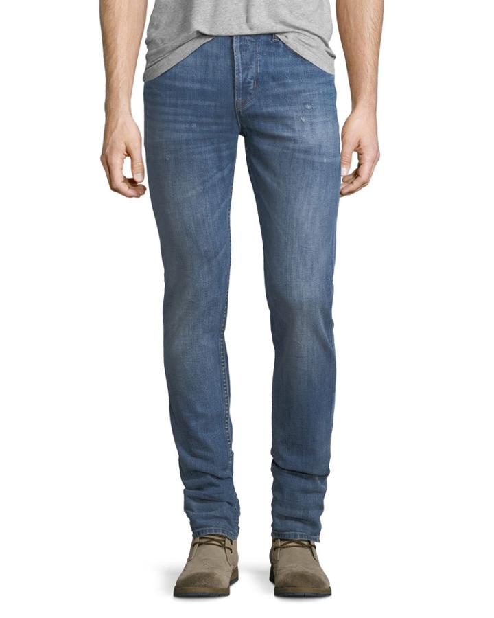 Men's Axl Stretch-denim Skinny Jeans, Racking
