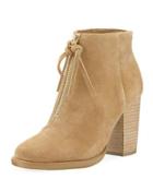 Avella Suede 85mm Bootie, Camel