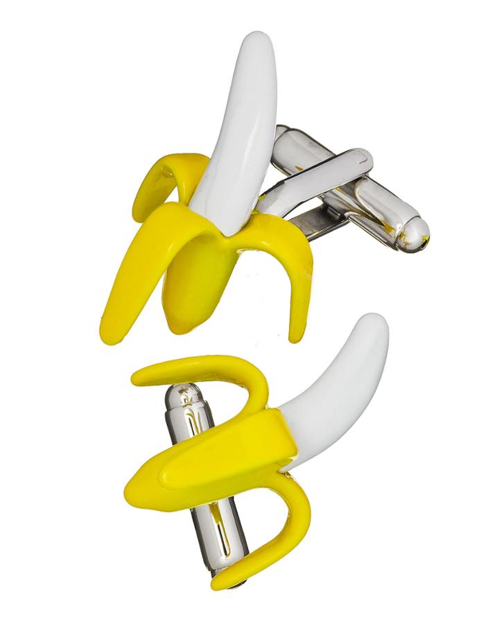 Peeled Banana Cufflinks