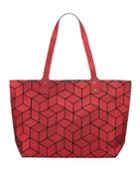 Geometric Square Tiled Tote Bag