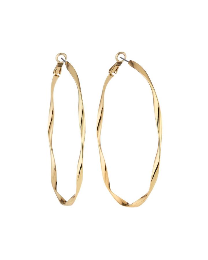 Twist Hoop Earrings