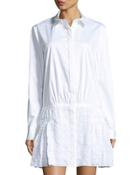 Shirtdress W/ Eyelet