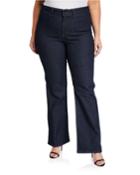 Plus Size Teresa Denim Trousers