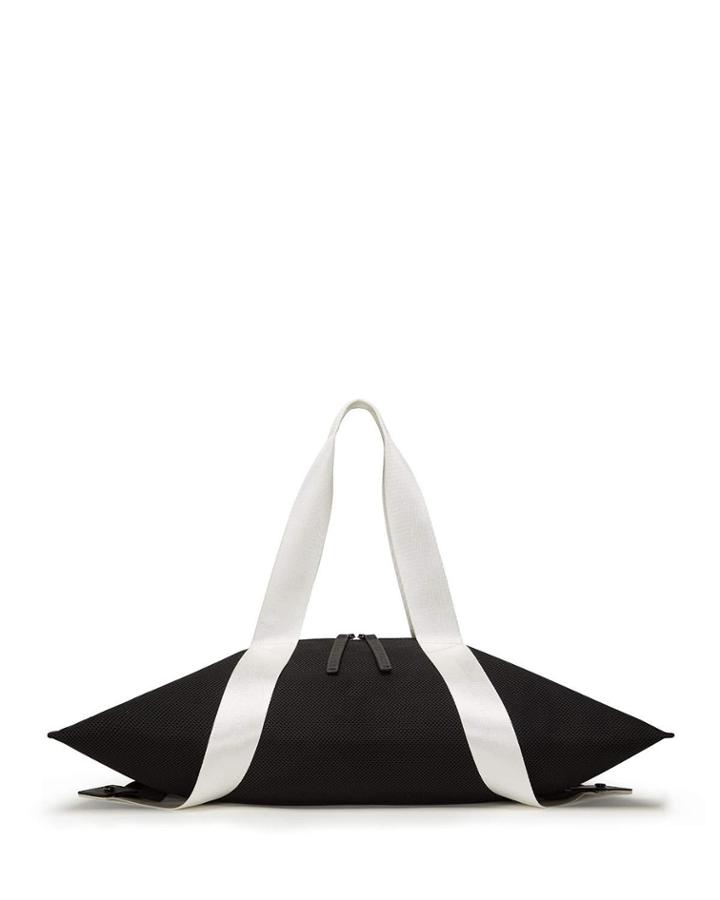 Two-tone Zip-top Yoga/gym Bag
