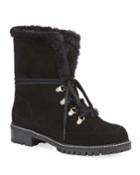 Luge Winter Suede Combat Booties