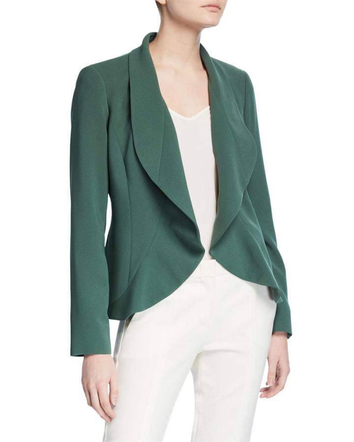 Trula Cutaway Ruffle Jacket