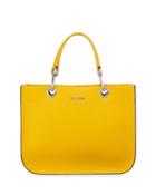 Sandra Leather Satchel Tote Bag