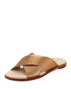 Anica Grand Crisscross Metallic