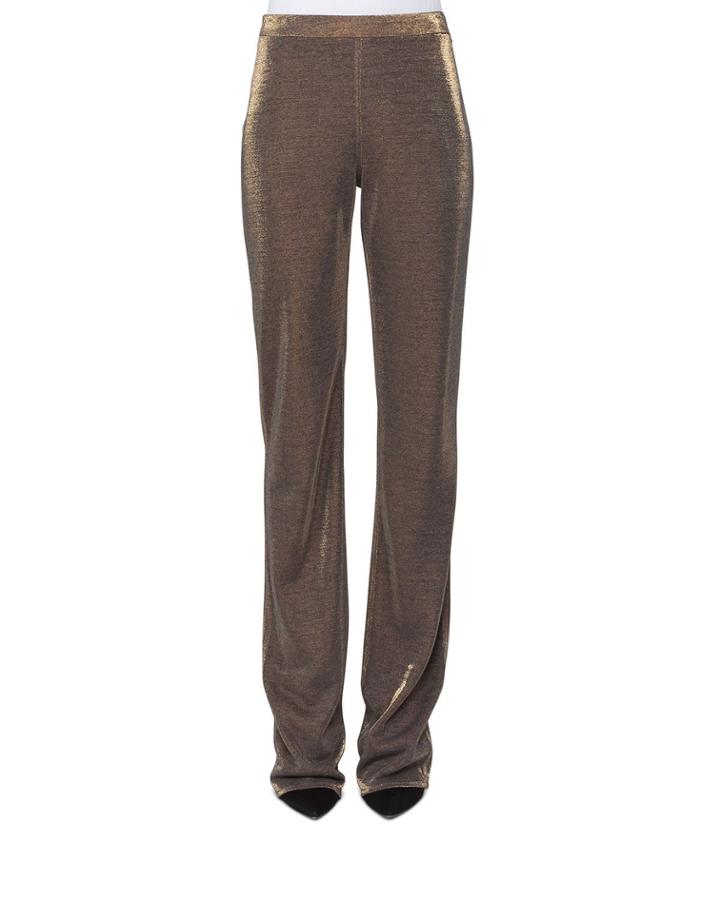 Mabel Lurex Jersey Pants