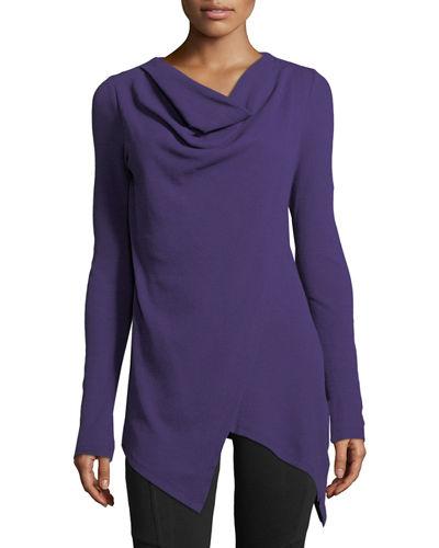 Draped Thermal Tunic
