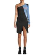 One-shoulder College Dress