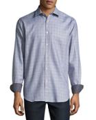 Classic-fit Plaid Sport Shirt,