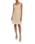 Sasha Crochet Scallop Hem Dress