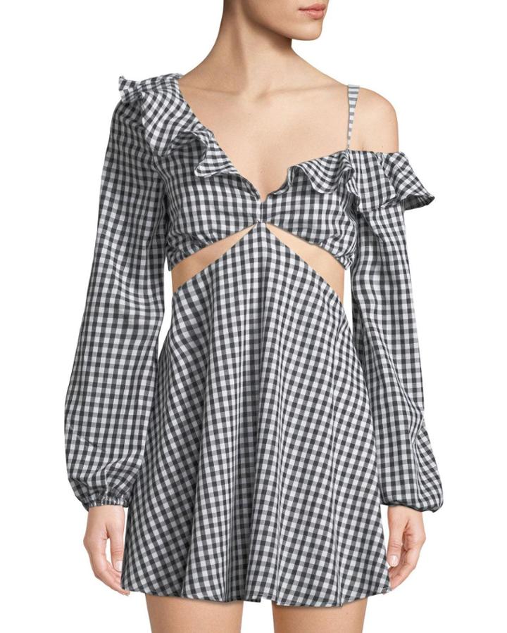Love Bliss Gingham Cutout