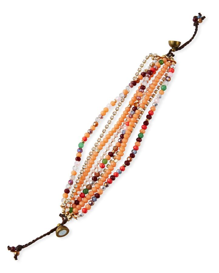 8-strand Crystal Bracelet