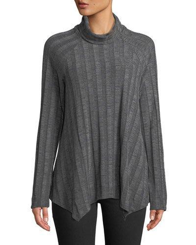 Libby Mock-neck Ribbed