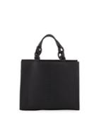 Bowie Python-embossed Leather Crossbody Bag