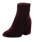 Erika Crushed Velvet Bootie
