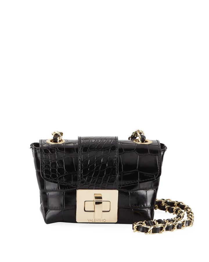 Paulette Cocco Leather Crossbody Bag