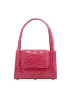Top Handle Flap Crocodile