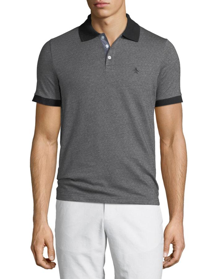 Men's Birdseye Pique Short-sleeve Polo