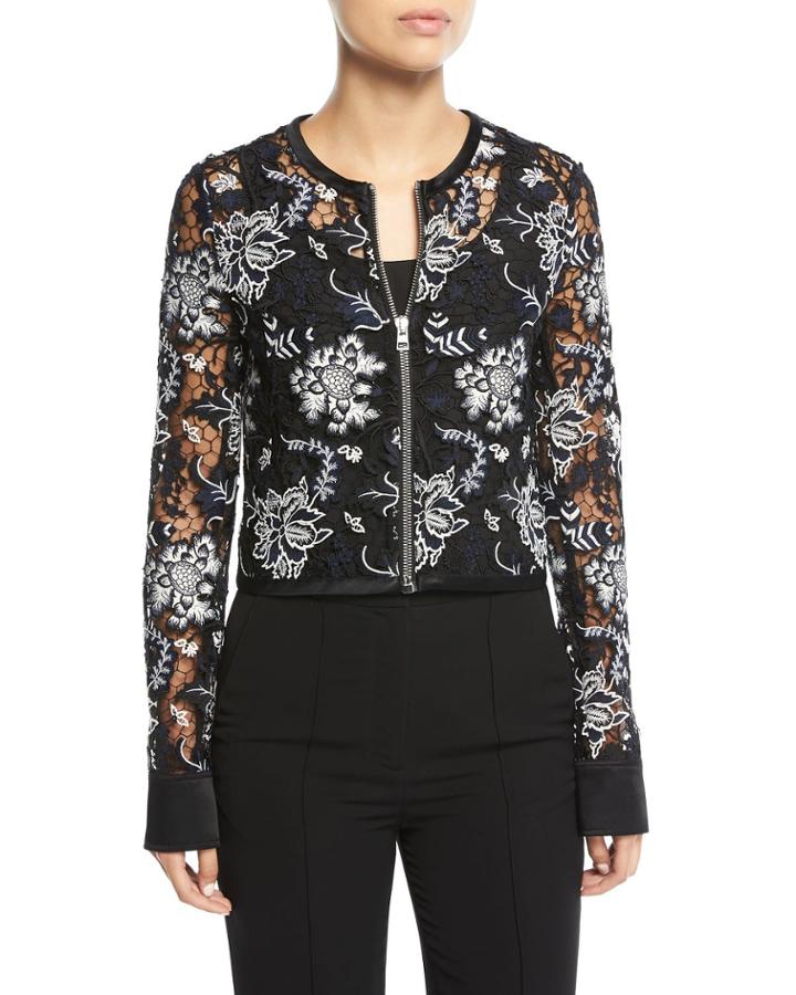 Zip-front Cropped