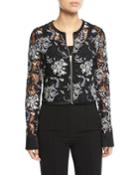 Zip-front Cropped