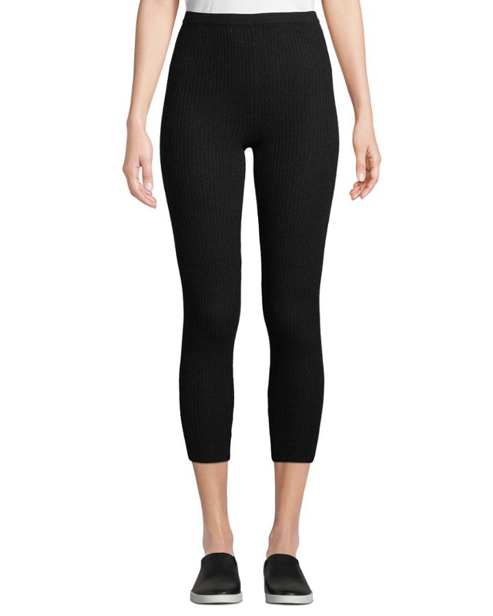 Cashmere Ribbed-knit