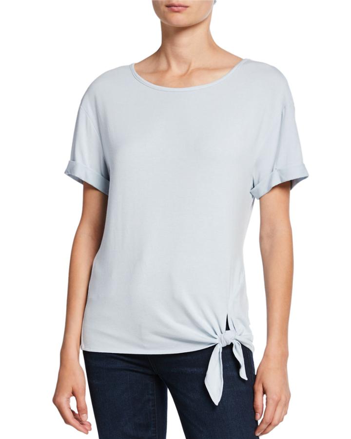 Side-tie Short Cuffed
