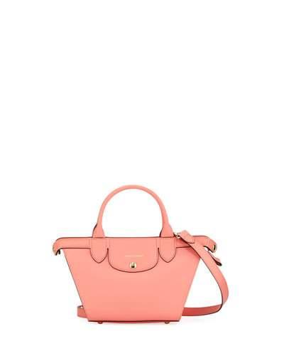Trapeze Mini Saffiano Top Handle Bag
