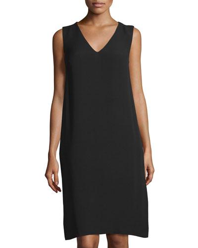 Kinsey Shift Dress, Black/cloud