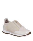 Carlie Suede Zipper