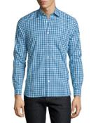 Garrison Gingham Long-sleeve Sport Shirt,